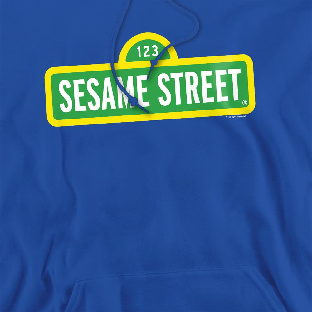Sesame Street Unisex Adult Logo Hoodie