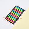 200 Sheets Morandi Transparent Fluorescent Index Tabs Pet Arrow Flags Sticky Note For Page Marker Planner Stickers Office School