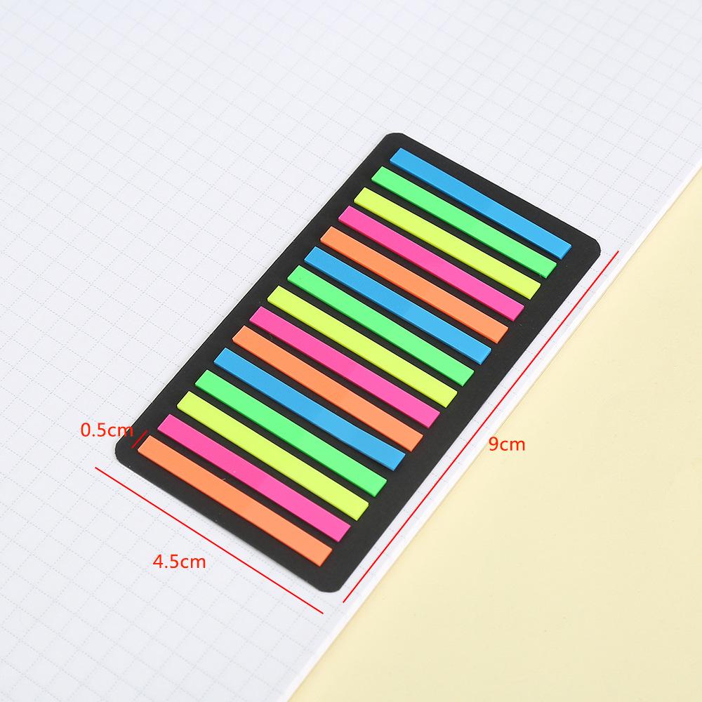 200 Sheets Morandi Transparent Fluorescent Index Tabs Pet Arrow Flags Sticky Note For Page Marker Planner Stickers Office School