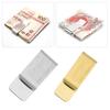 Stainless Steel Slim Double Sided Money Clip Purse Wallet Credit Card ID Holder Men Women Clips