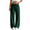 Pantaloni della tuta casual da donna a gamba dritta con tasche Pantaloni colorati per l'uso quotidiano