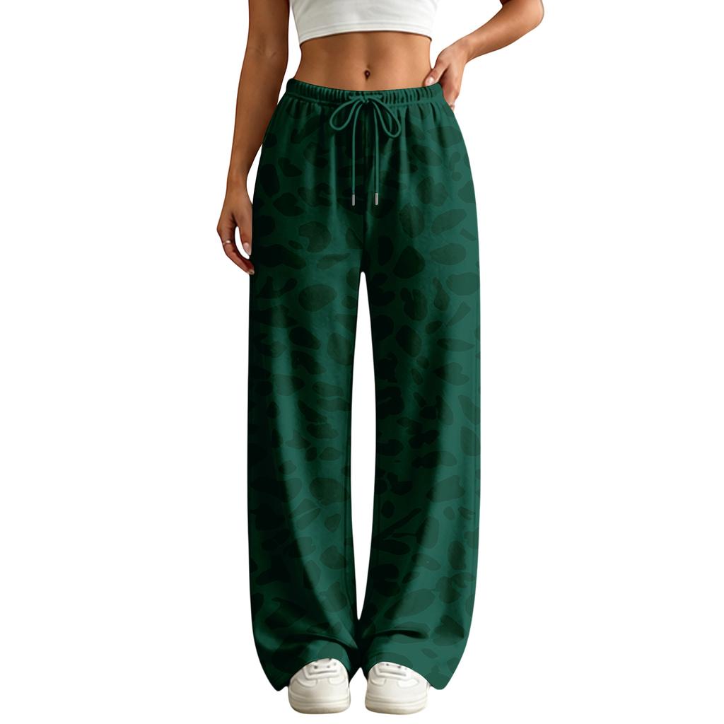 Pantaloni della tuta casual da donna a gamba dritta con tasche Pantaloni colorati per l'uso quotidiano