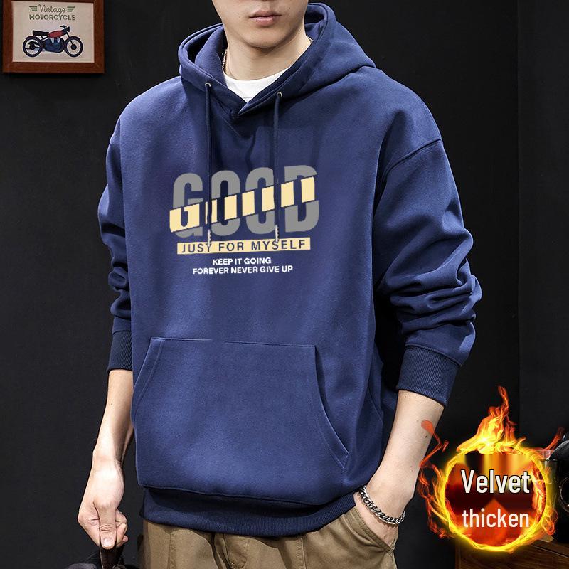 Men's Trendy Loose-Fit Hoodie: Spring & Autumn Couple's Jacket