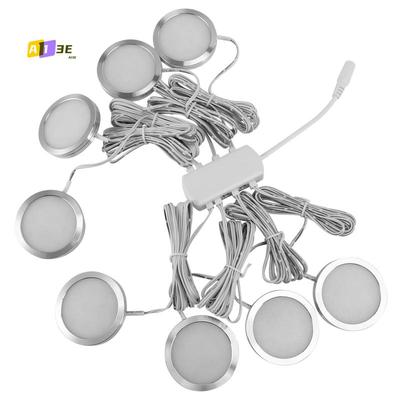 A03E-8Pcs 12V Interior Warm Led Spot Lights For Vw T4 T5 Camper Van Caravan Motorhome Warm Lights 3000K