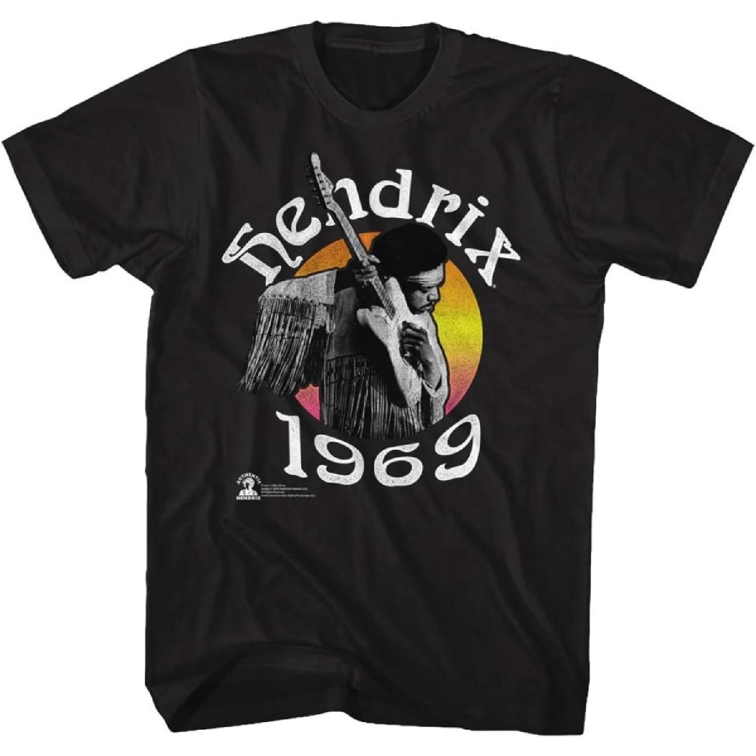 Jimi Hendrix 1963 Rock Guitarist Singer Songwriter Icon Listening Closely TShirt XXXXXL разноцветный