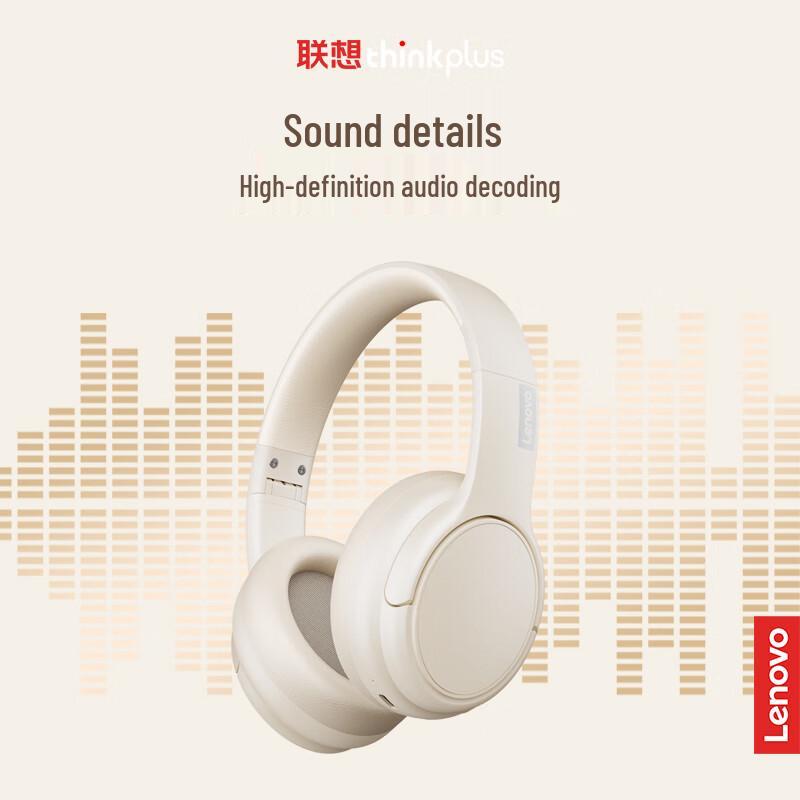 Lenovo TH20 Wireless ANC Over-Ear Headphones