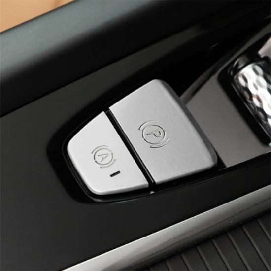 Electronic Handbrake P Light Button Cover Trim Sticker For Volvo XC60 XC90 V90