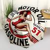 Pin up, Retro Automatischer Faltregenschirm Kompakt 8-Rippen-Design, Einzigartiger Stil, Geeignet für den täglichen Gebrauch im Freien, Perfektes Geschenk für Freunde a