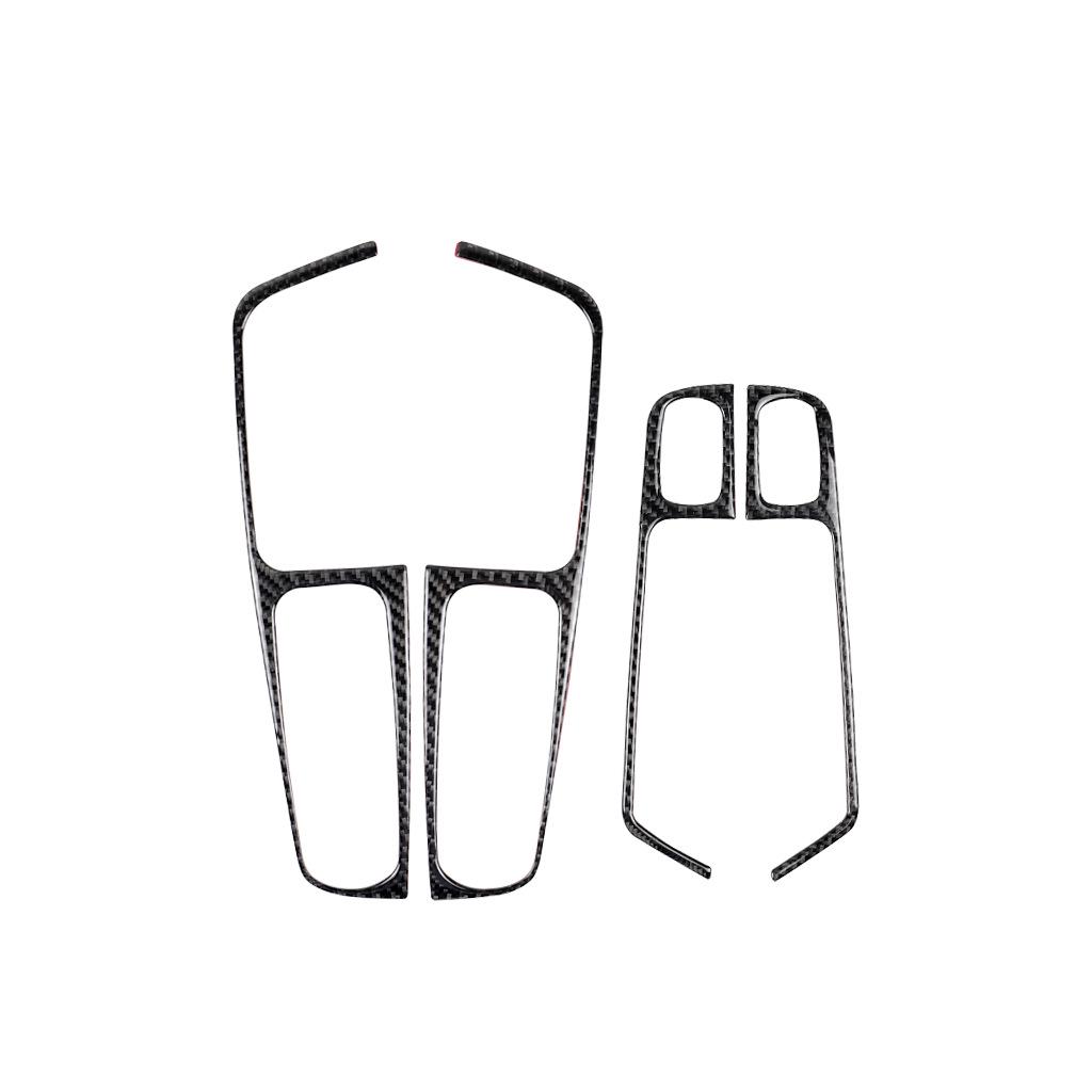 

Carbon Fiber Window Control Panel Sticker for Porsche Cayenne/Macan - Interior Accessory Modification