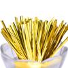 1 Bag Metallic Twist Tie Wire for Candy Lollipop Cake Cello Bag Party Gift 8cm.