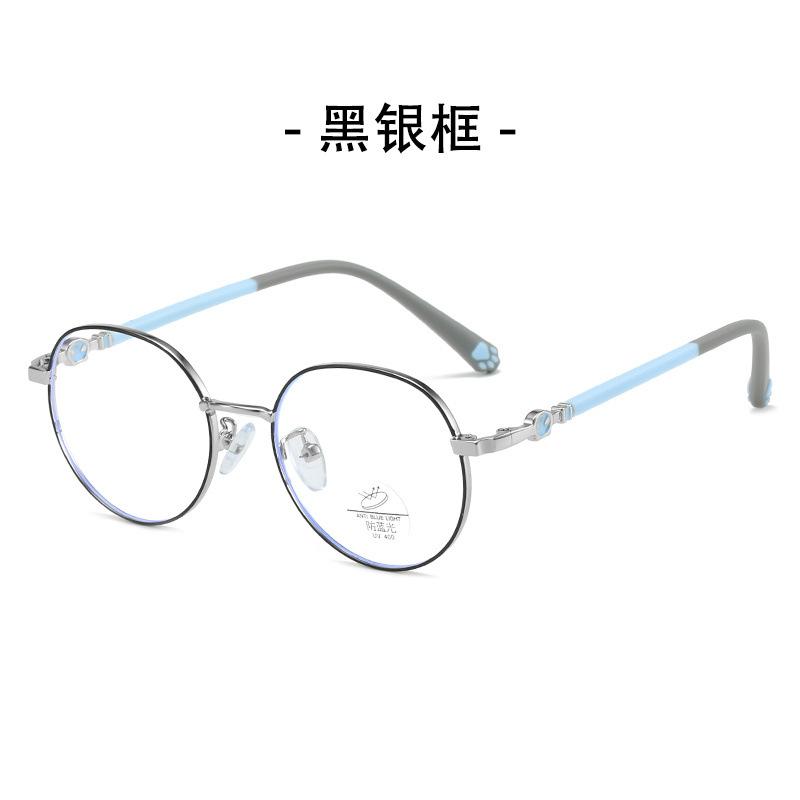 Mode Kinder Jungen Mädchen Augenschutz Computer Kinder Brille Anti-Blaulicht Ultraleichter Rahmen Bequeme Brille