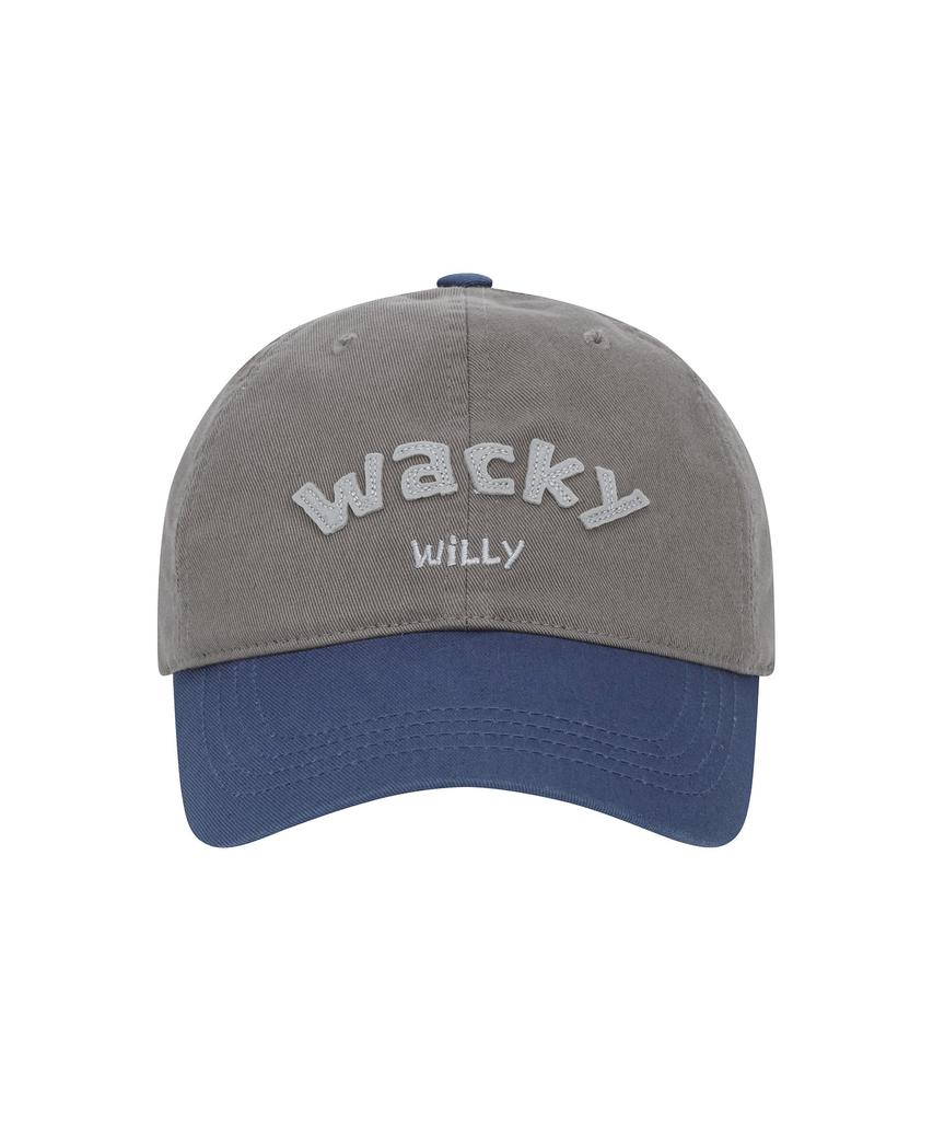 WACKY WILLY Applique Contrast Cap (3 Colors)