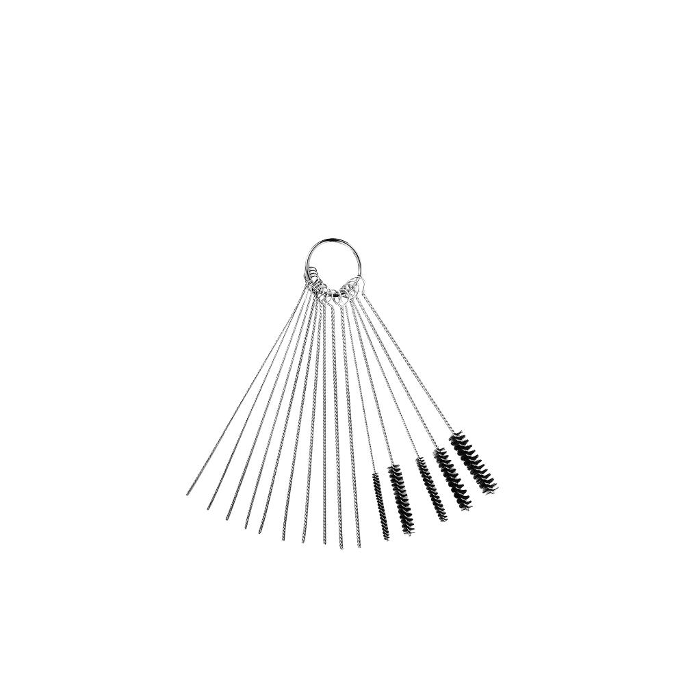 Carburetor Carbon Dirt Jet Remove Cleaner 10 Cleaning Needles 5 Brushes Tool Kit