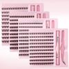 Diy Segmented Single Cluster Of False Eyelashes 8-16Mm Eyelashes C Curvature Dense Curl