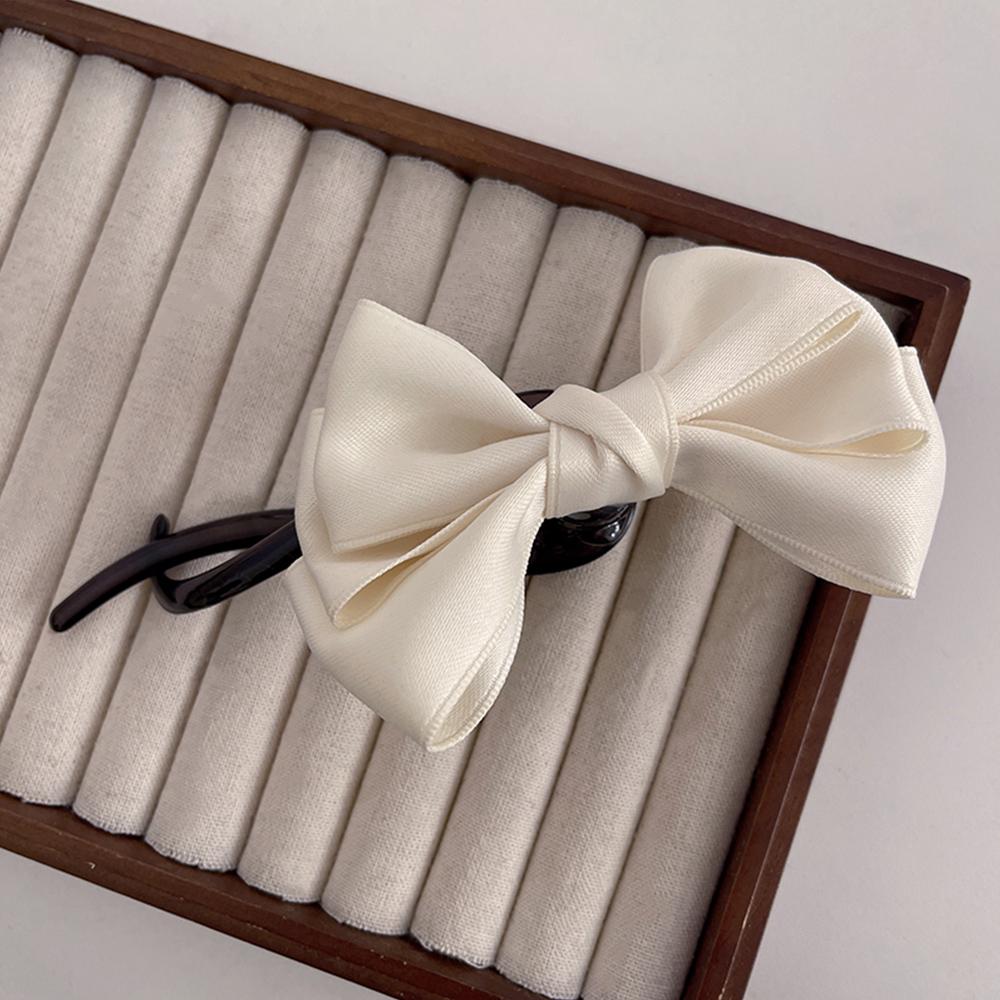 Bow Twisted Trendy Hair Clips Simple Bowknot Hairpins Barrettes Back Head Hairpin Bun Head Hair Clip For Women Hair Accessories