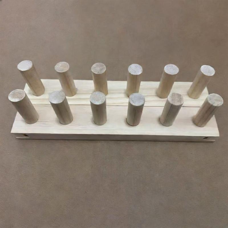 Wood Knitting Machine Knitting For Adult Beginner Weaving Blankets Bedspreads Shawls Sweaters and Yarn Craft Project