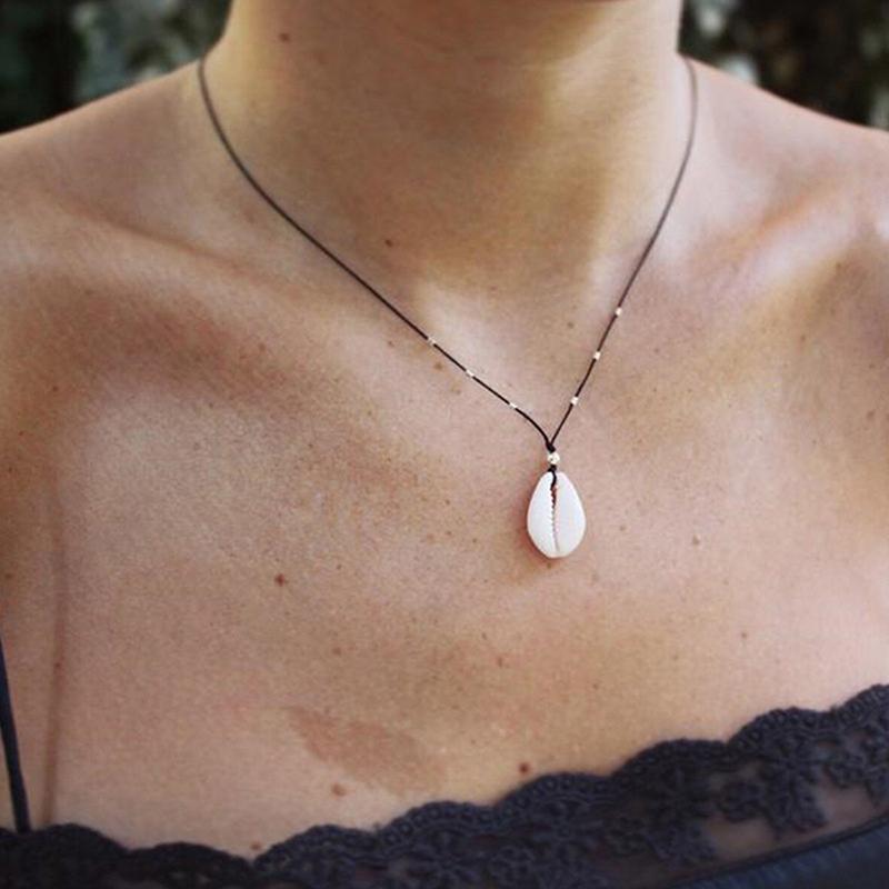 Frauen Sommermode Böhmen Schlüsselbein Kette Halskette Muscheln Halsketten Frauen Sommermode Böhmen Schlüsselbein Kette Halskette Muscheln Halsketten