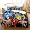 Tengen Toppa Gurren Lagann Bedding Set Single Twin Full Queen King Size Bed Set Adult Kid Bedroom Duvetcover Sets 3D Print Anime