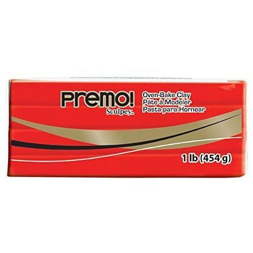 Sculpey Premo Art Clay Cadmium Red Hue