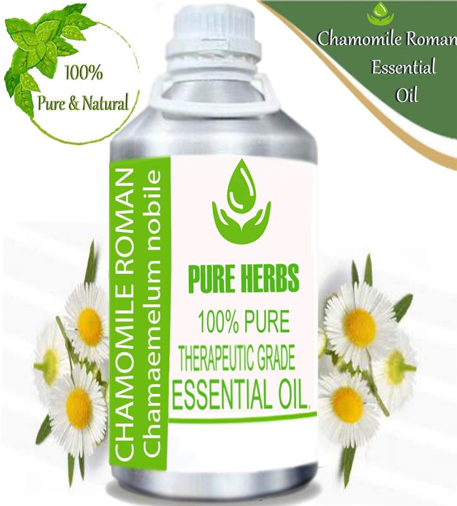 Pure Herbs Chamomile Roman 100% Pure Chamaemelum Nobile Essential Oil ZA 281