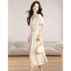 Western style summer dress, dignified and atmospheric short sleeved skirt