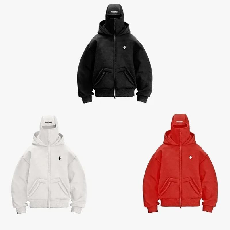 Sweat à capuche unisexe tendance d'automne et d'hiver européen et américain avec broderie de lettres et double capuche