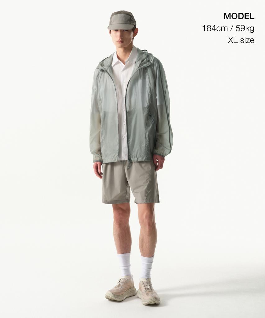 Musinsa Standard [City Leisure] Airweight Sheer Windbreaker Jacket [Cloudy Blue]