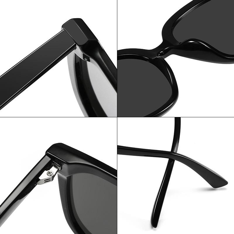 Nowe okulary przeciwsłoneczne HD z nylonowymi soczewkami Damskie okulary przeciwsłoneczne TR90 Frame Modne okulary