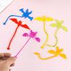 10pcs Funny Sticky Hands Toy Elastic Sticky Squishy Slap Palm Toys for Kids Birthday Favors Supplies Treats Guest Party Gifts