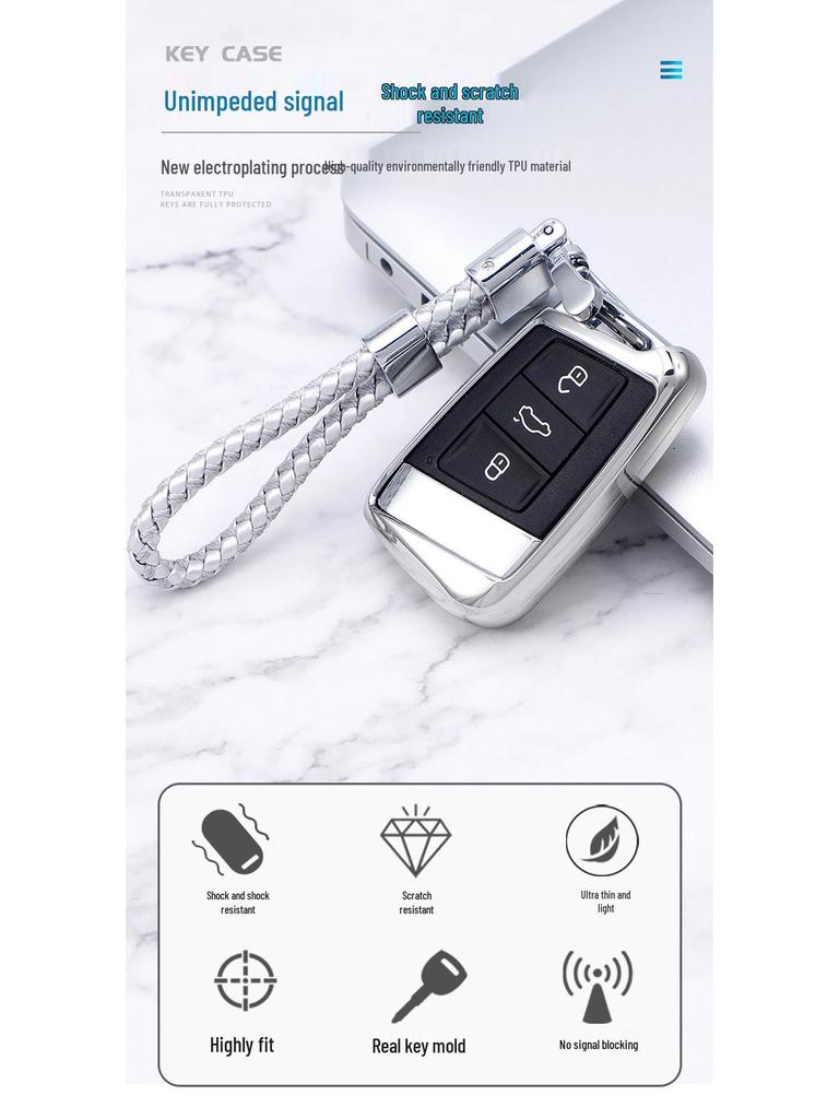 2023 Volkswagen Magotan Passat CC Variant B8 Key Case Protective Shell for Women