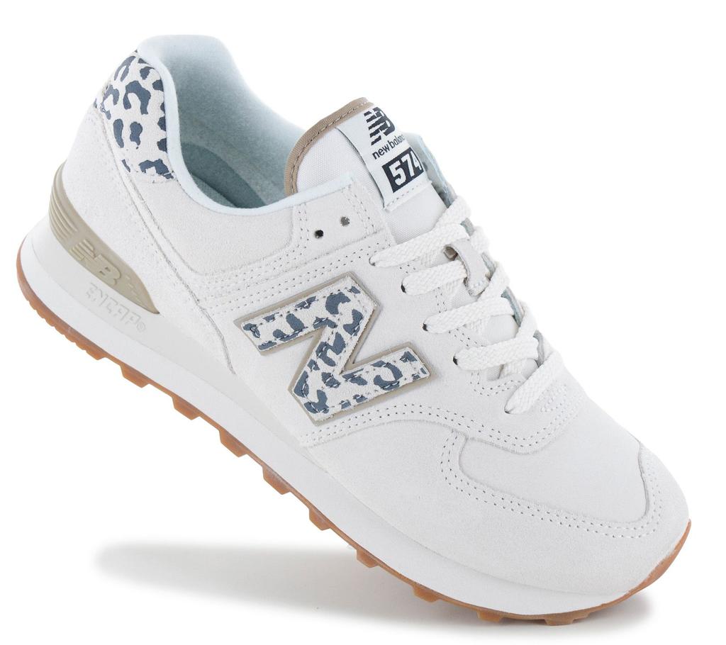 New Balance 574 - Tênis Feminino Sapatos Branco WL574XD2 ORIGINAL