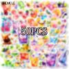 10 30 50Pcs Cartoon Cocktail Drinks Stickers Kawaii Mojito Aesthetic Diy Kid Travel Luggage Fridge Decal Graffiti Sticker Pack