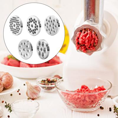 Meat Grinder Parts Meat Grinder Crusher Mincer Plate Disc Knife Grinder Blade Meat Grinder Accessory 6/8/10/12/18mm