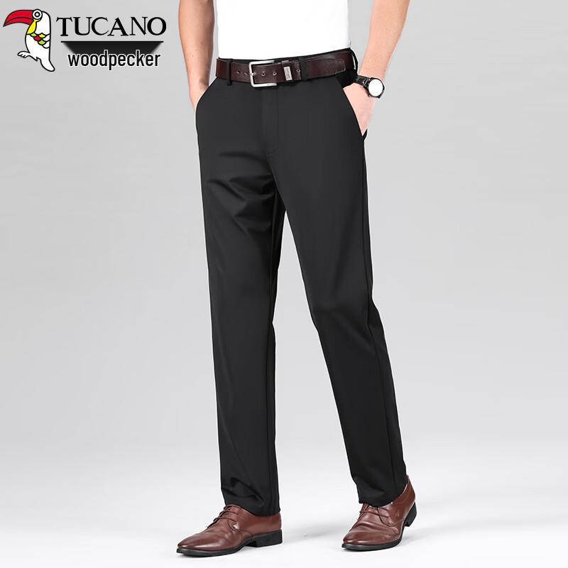 TUCANO Men s Ice Silk Breathable Straight-Leg Casual Pants 31