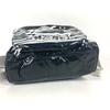 CHANEL LA PAUSA Bag Backpack Bicolor Backpack PVC Black/White