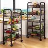 Movable Multi-Layer Kitchen & Bathroom Storage Rack for Fruits & Vegetables