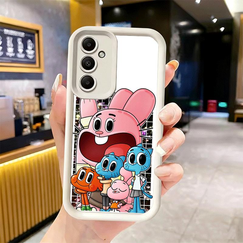 Phone Case for Samsung Galaxy S26 S25 Ultra S24 FE A-Amazings G-Gumballs Shell S23 Plus S22 + S21 S20 5G Soft Silicone Funda