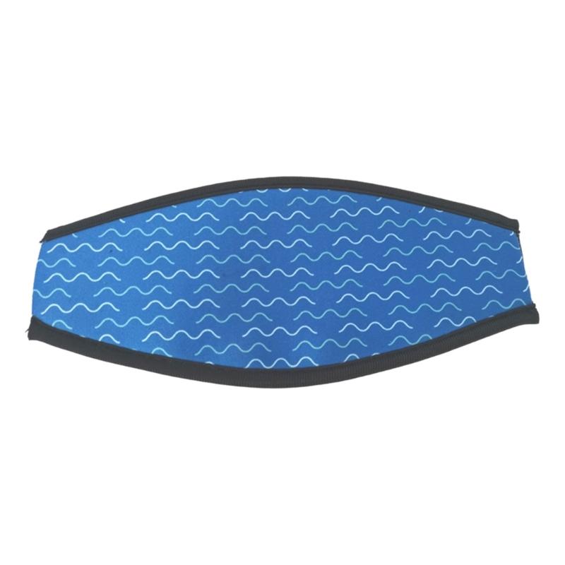 Neoprene Mask Strap Cover Snorkel Mask Head Strap Diving Hair Protector Wrap Goggles Strap for Men and Women Water Sport