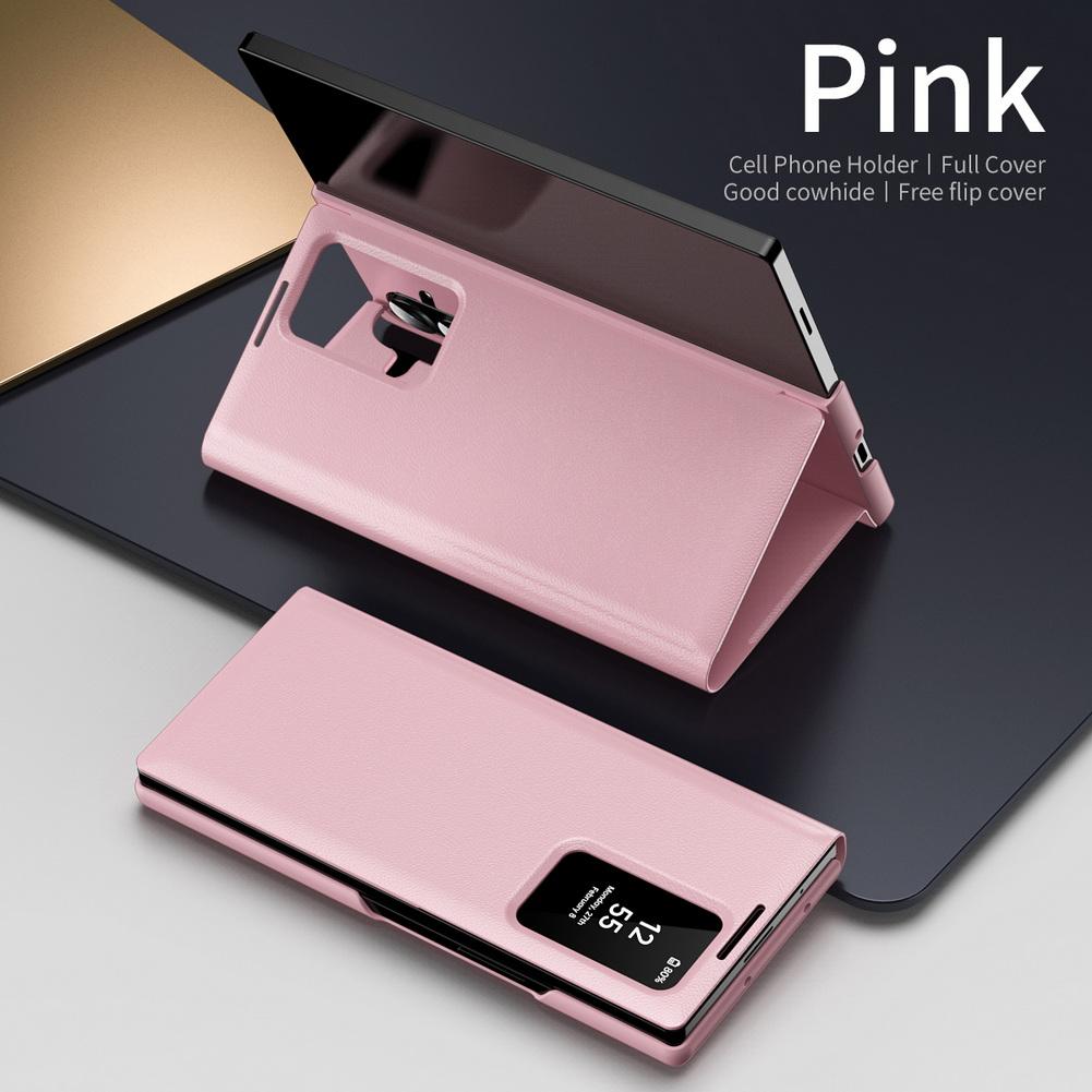 

No-Flip Answering Leather Credit Card Slot Holder Case For Samsung Z Fold 7 fold 7 Galaxy Z Fold 6 5 4 3 Cover Galaxy Z Fold7
