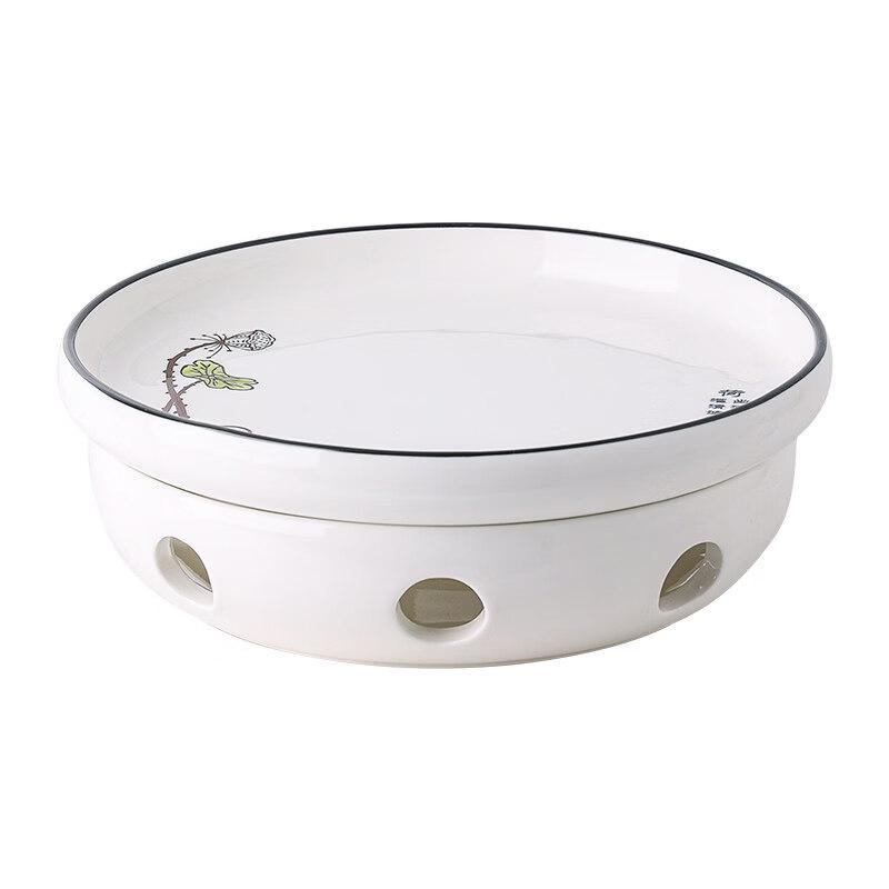 Ceramic Candle Heating Food Warming Dish
