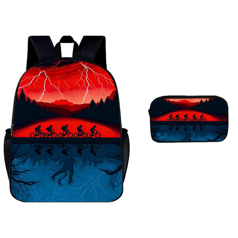 Stranger Things 5 Kinderrucksack Federmäppchen 2-teiliges Set KTB