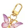 12 Pcs Butterfly Keychain with Thank You Cards And Bags Decorative Resin Charm Butterfly Gifts for Women Bridal Shower Baby Shower Birthday Party