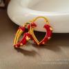 Elegant Chinese-Style Earrings & Necklace: Trendy, Versatile, Personalized Accessories for All Customers