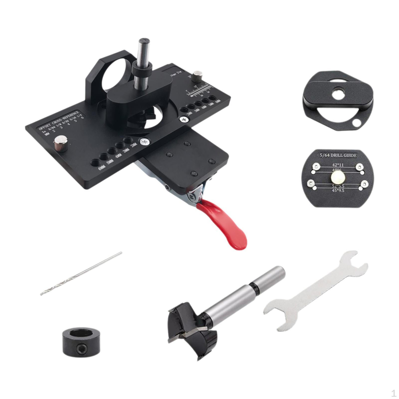 

Скрытая дверная петля кондуктор направляющие для сверления локаторы 35 мм алюминиевый сплав с деревообрабатывающими инструментами для петель