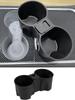 Car Cup Holder for Tesla Model Y Juniper Center Console Cup Mat TPE Water Bottle Holder Model 3 Highland interior Accessories