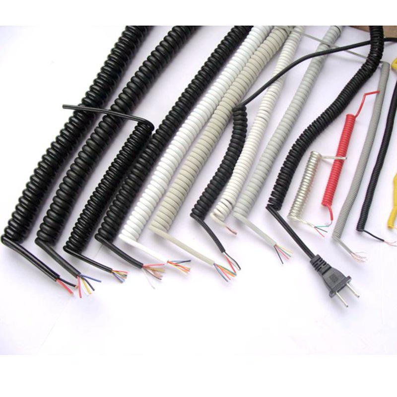 Dual & Triple-Core Spring Wire: 0.5, 0.75, 1.0, 1.5 sq. PU with C13 Plug Tail.