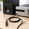 1Pcs 2/3/4Pins Mono Stereo AUX Connector 2.5mm/3.5mm Earphone Mic Repair Cable  Earphone Repair