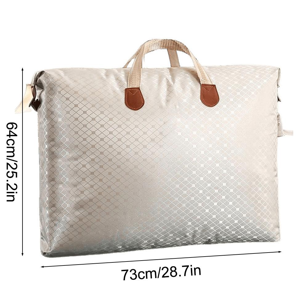 Thickened Oxford Cloth Storage Bag, Cotton Quilt Storage Bag, Dust-proof and Moisture-proof Organizing, Moving Tote Bag
