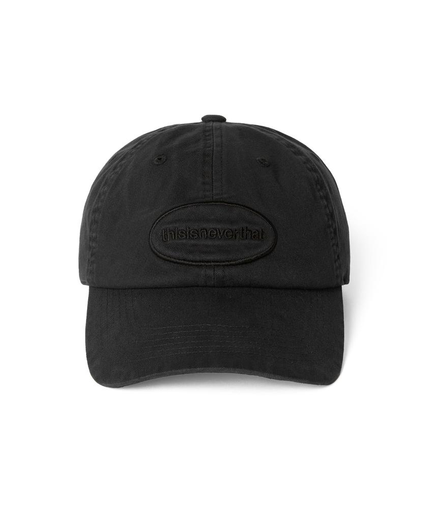 THISISNEVERTHAT (Ss25) Overdyed E/T-Logo Cap Black