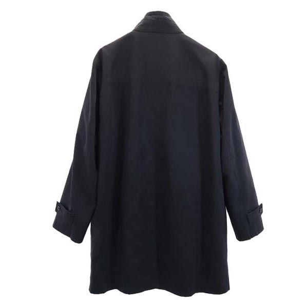 Burberry Sanyo Shokai Made In Japan With Padded Liner Coat M Black LONDON Men's Used